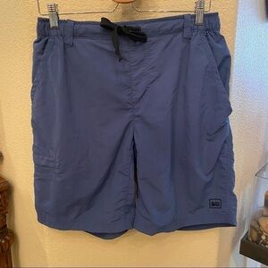 REI Blue Mesh Lined Athletic Shorts Size Medium-Unisex